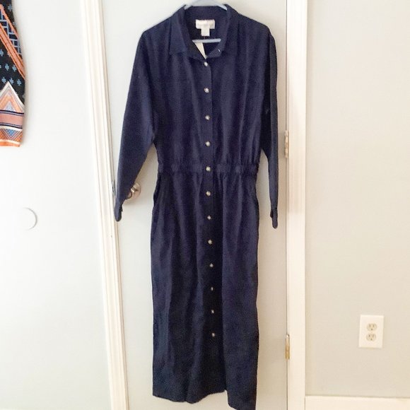 Giorgio Sant Angelo Dresses & Skirts - NEW Giorgio Sant Angelo Button Down Maxi Dress Siz